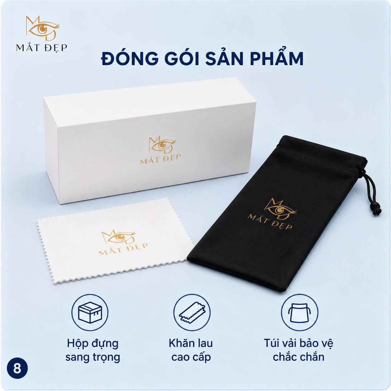 Gọng Kính Chữ Nhật Nửa Viền Mắt Đẹp TR90 Cao Cấp Chống UV400 Nhẹ Bền Phong Cách Hàn Quốc Unisex - Ảnh 3